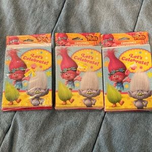 New nip trolls let’s celebrate invitations & thank you postcards 24 of each